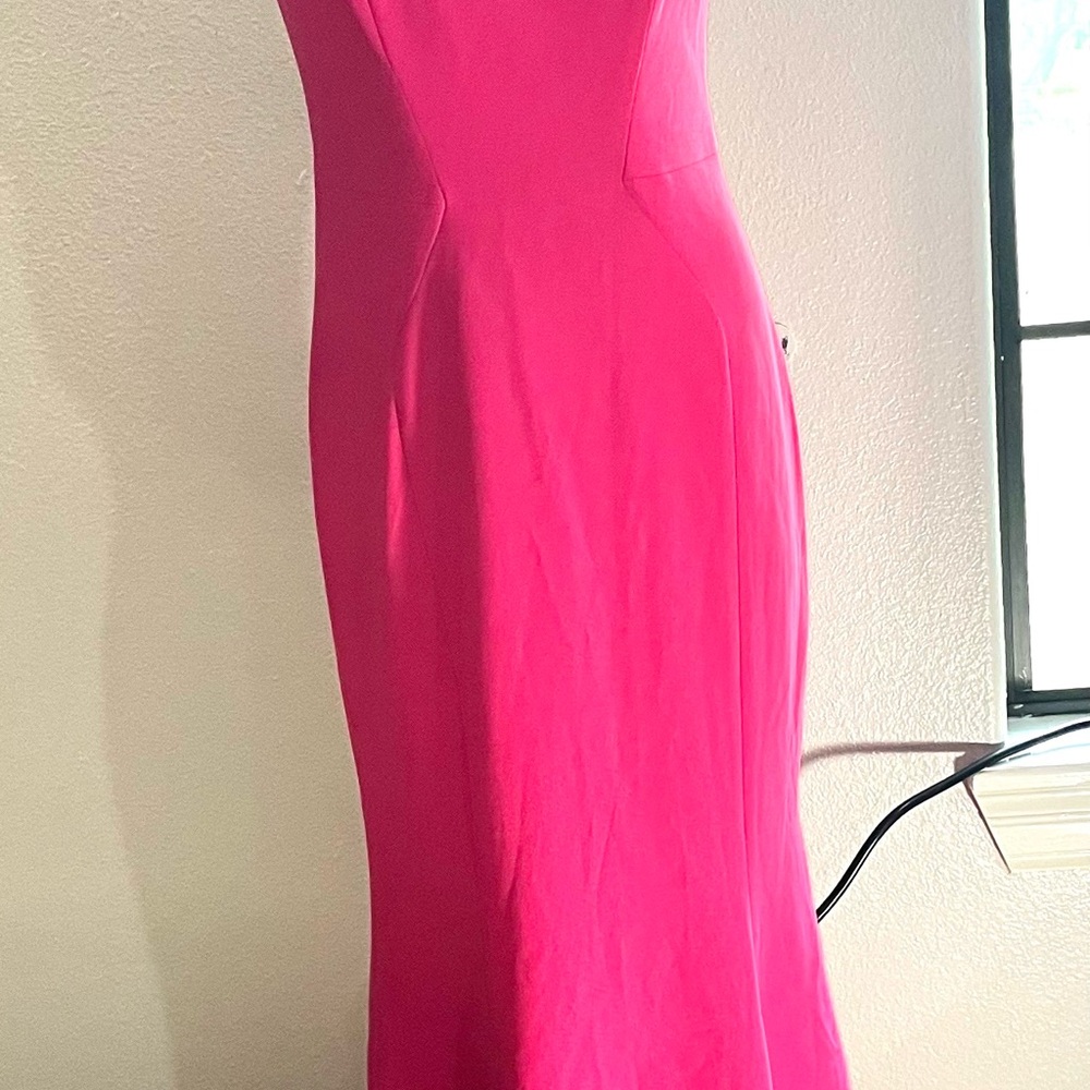 Jill Stuart Pink Strapless Sheath Cocktail Dress